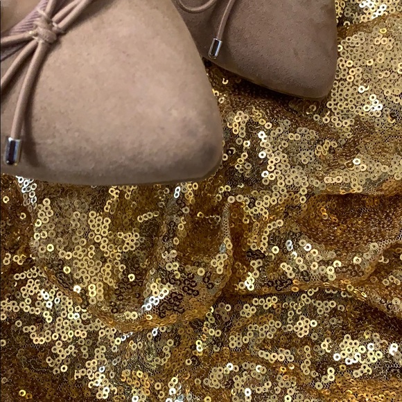 Merona Size 7 Pointy Toe Flats - Picture 4 of 7